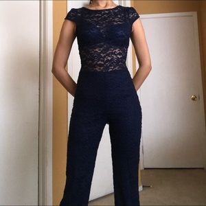 Jumpsuit, navy jumpsuit